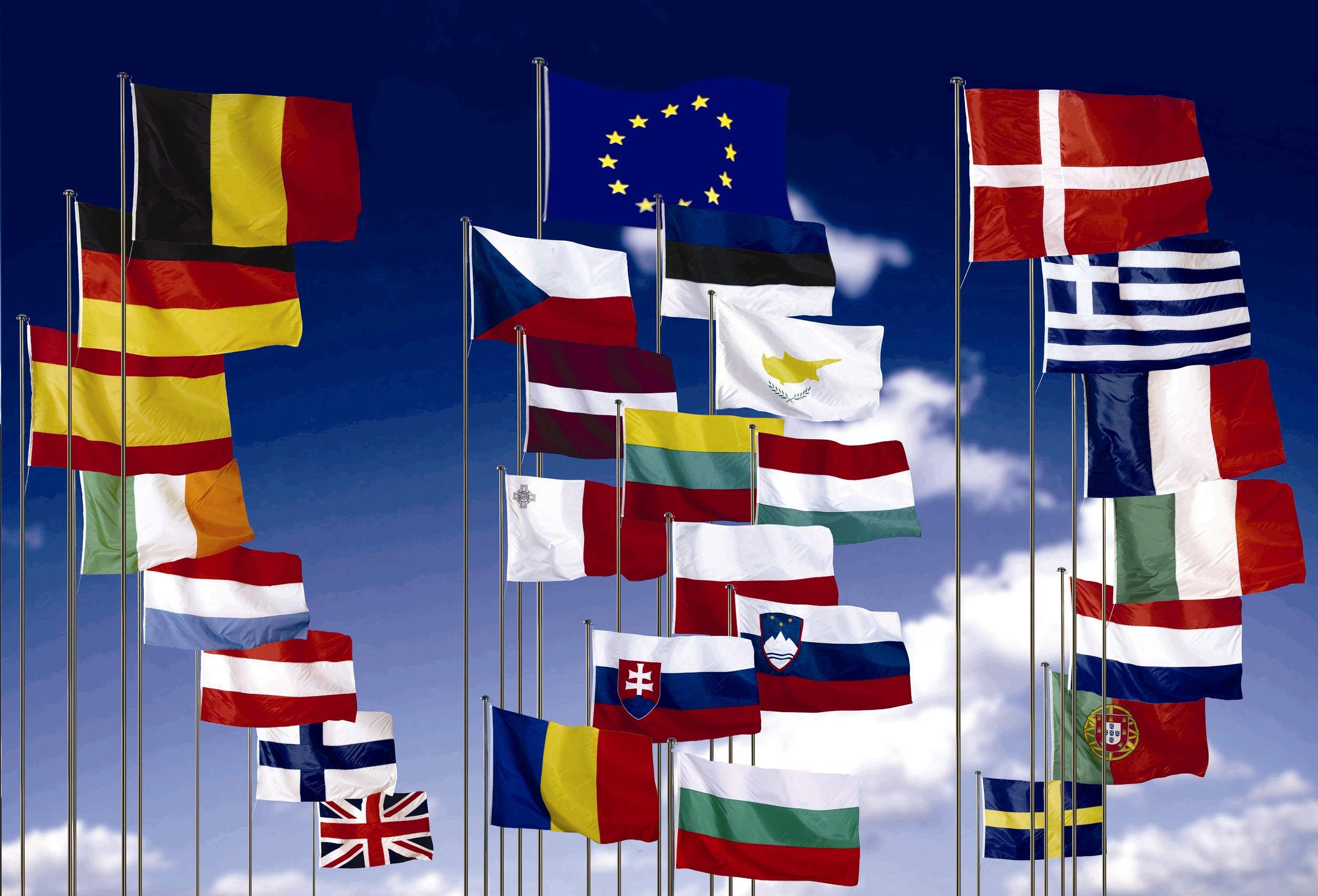 Германия и великобритания ведущие страны европы. Европейский Союз. Флаги Европы. Страны Европы. Флаги европейских государств.